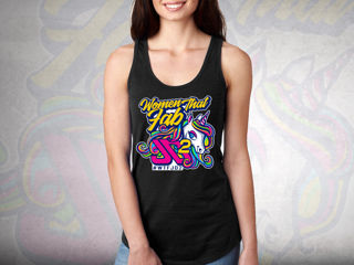 Picture of WTF (Women That Fab) Womens Racerback Tank